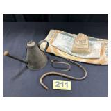 Feed/Grain Bags, Hooks, Eagle Lamp,