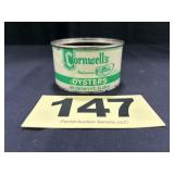 8 Oz Cornwell's Oysters Can,
