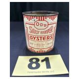 1 Pt ODB Salt Water Oyster Can,