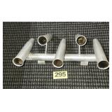 Dolphin Aluminum Fishing Rod Holder, for 5 Rods