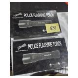 (2) Police Flash Lights