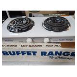 2 Burner Buffet Range