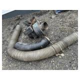 Lawn Blower Motor & Hoses, (not tested)