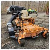 Turf Tiger Scag Zero Turn Mower w/Grass Catcher,