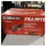 Fill-Rite High Flow AC Fuel Transfer Pump(not new)