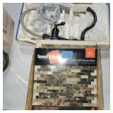 Faucet & Backsplash Adhesive Tile