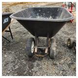 Wolverine Wheel Barrow, Poly,