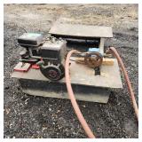 3 HP Water Pump on Custom Platform made for tank,