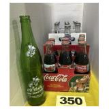Collectible Petty & Christmas Soda Bottles