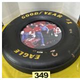 Petty Racing Family Tire Framed Picture,