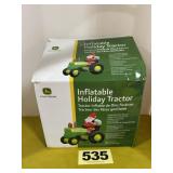 John Deere Inflatable Holiday Tractor Inflatable