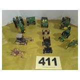 Miniature JD & Farm Die-Cast Lot