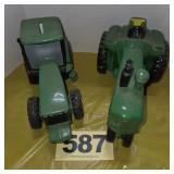 (2) JD Ceramic Banks