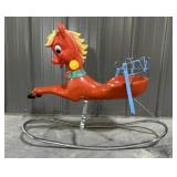 Vintage Canova Child's Sit on Rocking Horse,