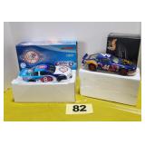 K Petty & R. Petty 1/24 Scale Nascar Stock Cars,