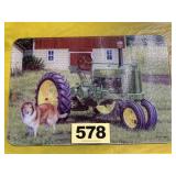 John Deere Themed Cutting Board