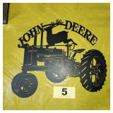 John Deere Tractor Metal Wall Art