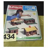 Playskool Lincoln Logs Building Set
