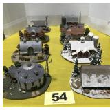 (8) John Deere Danbury Mint Farmstead Displays
