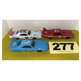(3) Nascar 1/32 Scale Collectible Super Birds