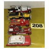 Die-Cast Fire Truck Collection