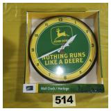 John Deere Wall Clock