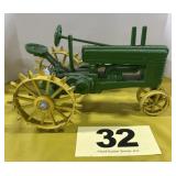 JD Model Tractor (resembles Model A) marked J ERTL
