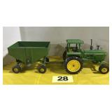 John Deere 4230 Tractor w/Gravity Wagon - 1/16 Sc