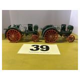 (2) Waterloo Boy Tractors - 1/16 Scale