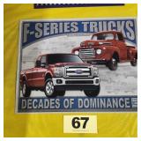 Ford F Series Metal Sign,