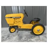 JD Industrial Yellow Pedal Tractor, Tricycle Style