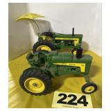 JD 630 & JD 620 Tractors, 1/16 scale, die-cast.