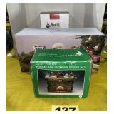 (3) Boxed Christmas Decor Items,