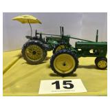 (2) John Deere Model Tractors - FFA Collector Ed.,