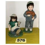 (2) 4H Doll Dislays
