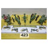 JD Collector Tractors w/JD Collector Sign,
