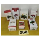 Lot of Hallmark John Deere Ornaments
