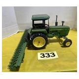 JD 4040 Tractor & Rotary Style Field Cultivator ,