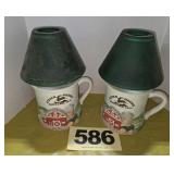 (2) JD Mug Votives