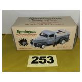Remington Die Cast Collector Truck w/ Kennel Bank