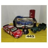 Dodge Collectibles, Oil Can, Metal Car,