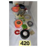 Tape, Marking Ribbon, Brushes, Etc.