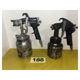 (2) Paint Spray Guns