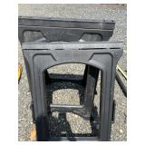 Pr Folding Sawhorses