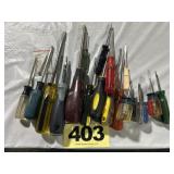 Assorted Screwdrivers