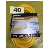 Southwire 50' 12/3 Outdoor Cord