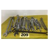 Assorted Combination & Box-End Wrenches