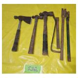 Hammers, Pry Bars, Hatchet