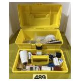 Sewing Items w/Storage Box