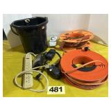 Extension Cords, Reels, Timers, Bucket